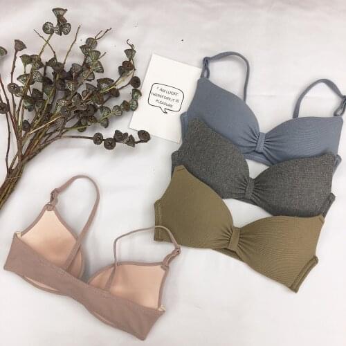 Push Up Sexy Bra Wire Free Bras For Women Bra Bralette A B Cup Female Brassiere Seamless Underwear Ladies Lingerie