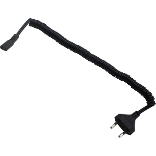 EU Plug 1.8m Electric Shaver Power Cable Lead for Philips HQ6695 HQ6696 HQ6831