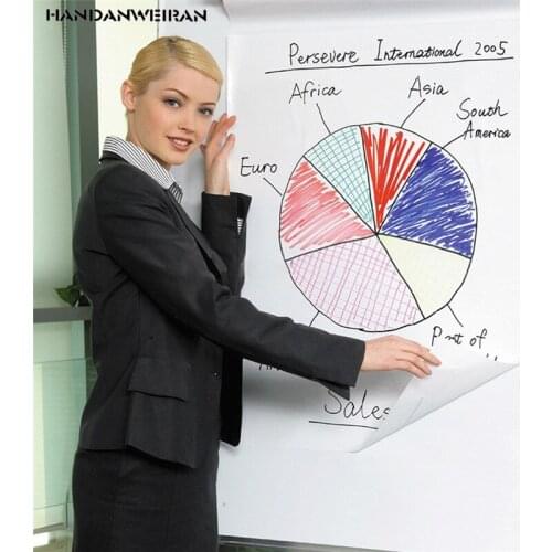 Explosion: white board 45 * 60cm childrens room office decorative plastic sticker white soft flexible blackboard sticker