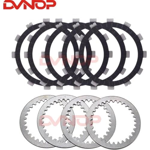High Quality Clutch (5pcs Friction Plates+4pcs Iron Disc) Clutch Set For SUZUKI GS125 EN125 GN125 GS 125 EN 125 GN 125