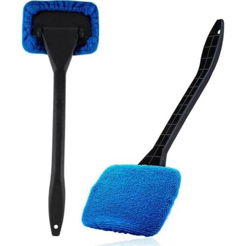 1PC Car Dual-Use GlassDust Removal Defogging Brush, Auto Windshield Brush, Window Cleaning Wiper Dust Removal Brush 39*13*9cm