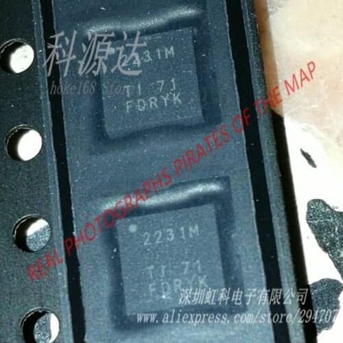 10pcs/lot TPS2231MRGPRG4 QFN-20 TPS2231M TPS2231 2231M In Stock