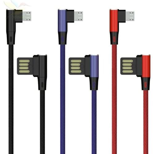 2side 90degree L elbow ios 8pin light cable for iphone micro usb 5pin for samsung 2A quick charger top grade usb C 70pcs