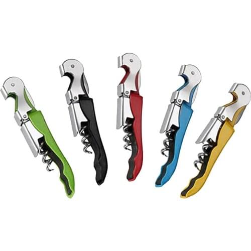 5 Pack Corkscrew Heavy Duty Wine Opener Set with Foil Cutter and Bottle Opener Wine Key for Waiters,Home