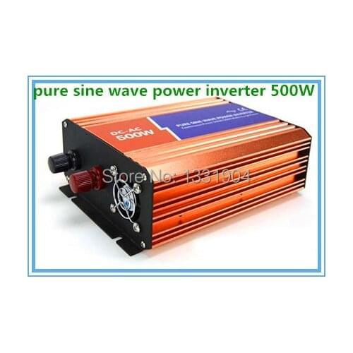 500W Pure sine wave inverter 110/220V 12/24VDC, CE & ROHS certificate, PV Solar Inverter, Power inverter, Car Inverter Converter