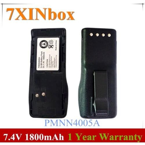 7XINbox 7.4V 1800mAh PMNN4005A PMNN4005B HNN9628A 2-Way Radio Battery For Motorola GP300 GP88 GP600 GTX900 PTX600 MTX638 LTS2000