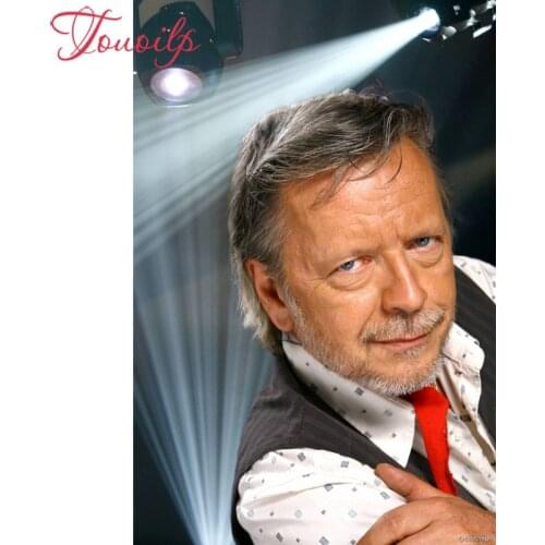 TOUOILP square&round Diamond painting France rock singer Superstar Renaud Diamond Embroidery Cross Stitch of Rhinestone mosaic