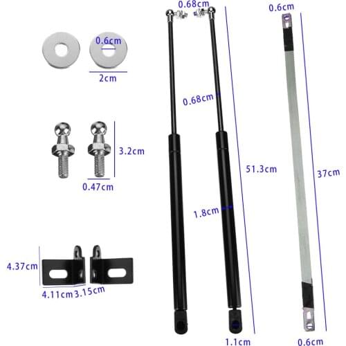 Front Engine Cover Hood Shock Lift Struts Bar For Mazda 6 Atenza 2014 2016 2017 2018 Support Arm Rod Hydraulic Gas Spring