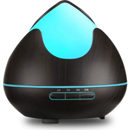 Aroma Oil Diffuser 300ml Ultrasonic Humidifier 7 Colors LED Nebulizer Aroma Lamp for Living Room,Bedroom,Office,Car,Yoga,Spa