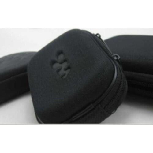 Free ship. 5pcs. EVA pouch for in-ear headphone.10*6.5*3.5cm. black color