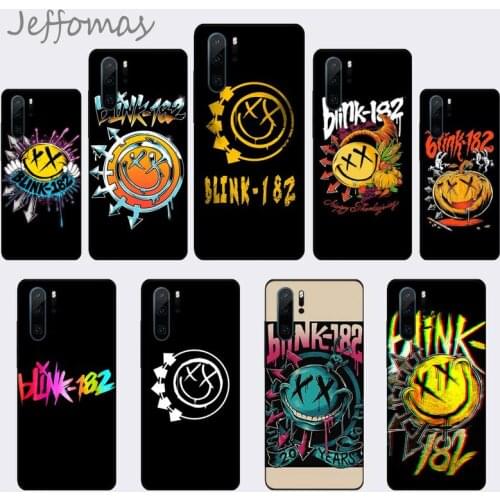 Pro Punk Rock Band Blink 182 Phone Case For Huawei P 9 8 10 40 Mate 30 Honor 8 8A 20 20s 9x nova 6se 5t Y9s PSMART lite pro 2017