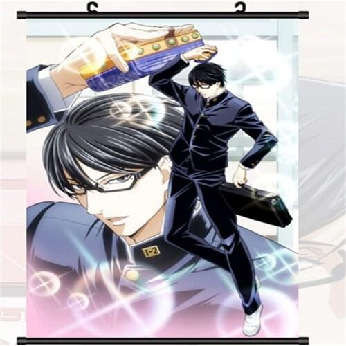 Coscase Japanese Anime Sakamoto desu ga Haven't You Heard? I'm Sakamoto Home Decor Wall Scroll Poster Decorative Picture