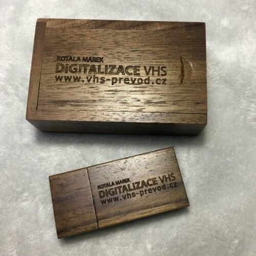 Custom Wooden bamboo USB flash drive pen driver wood chips pen drive 4GB 16GB 32GB 64GB USB pendriver(10 free custom logo)