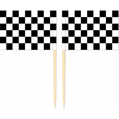 Free Shipping Formula One Flag Toothpick Flag 3.5X2.5CM 300pcs/bag F1 Flag