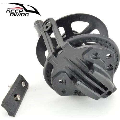 Composite Speargun Reel Capacity 230 feet 70 Meter Spearfishing Gun Rope Reel Spearfishing DIY Equipment Accessorie