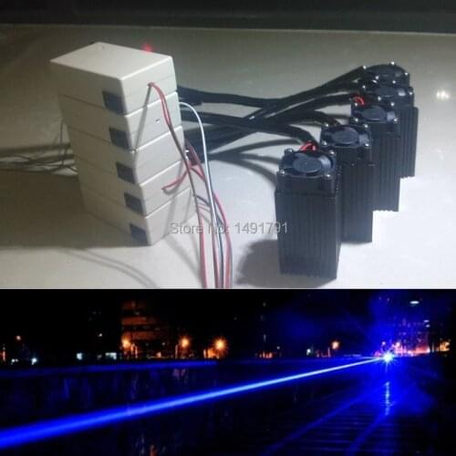 1.6W 450nm laser transmitter high power blue laser equipment use for PCB engraving machine Fusing solder wire cutting acrylic