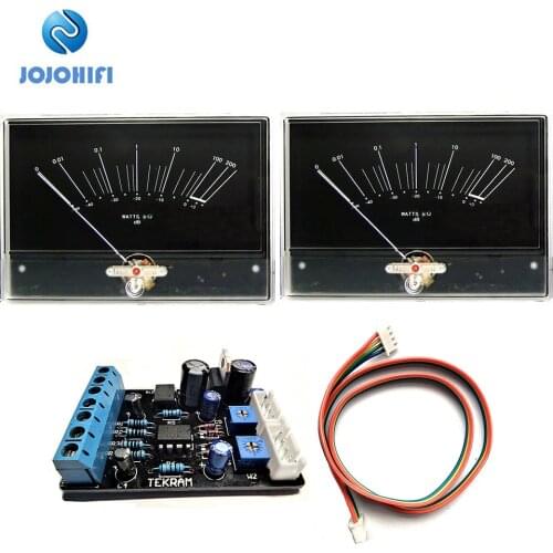 2pcs M-5000R VU Meter + 1pcs Driver Board ONKYO Onkyo Amplifier Head DB Level Meter HI-FI HIFI Fever Audio Amplifier Original