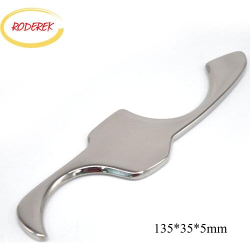 Small Stainless Steel Guasha Board Body Scraper Anti Stress Acupuncture Point Massage Body Health Masssager