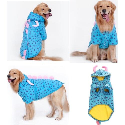 Big Dog Outfit Large Dog Clothes Winter Samoyed Husky Labrador Golden Retriever Alaskan Dog Coat Jacket Bull Terrier Costume