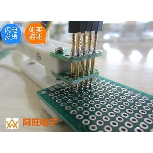 Burning Program MCU Clamp Debugging Download Test Rack 2.54mm-4P Double Row STM32 STC