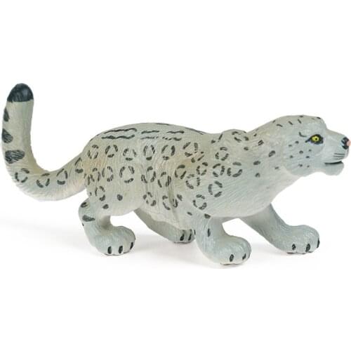 Snow Leopard Animal Model Action Figure Wild Animal Action Figures