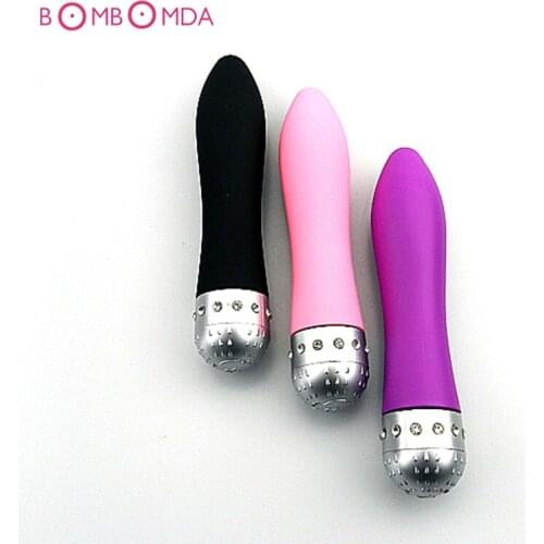 Masturbation Stimulator G-Spot Massager Vibrator Diamond Bullet Vibrator Massage Stick Big AV Sex Toys for Woman Female