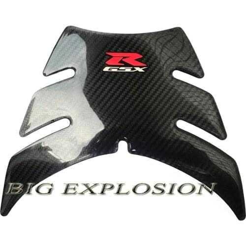 3D Motorcycle Front Tank Pad Protector Carbon fiber stickers decals Case for Suzuki GSXR600 GSXR750 GSXR 600 750 2006 2007 K6