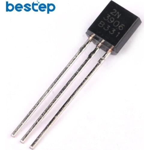 50PCS 2N3906 TO-92 General Propose PNP Transistor