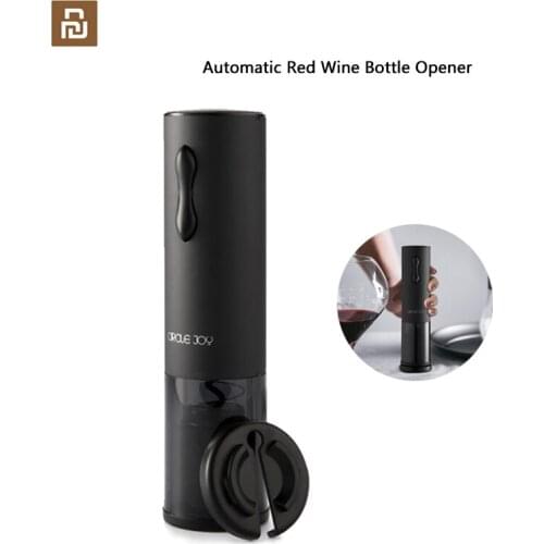 Youpin Circle Joy Automatic Red Wine Bottle Opener USB Rechargeable Electric Corkscrew Foil Cutter Cork Out Tool For Mi Home Use