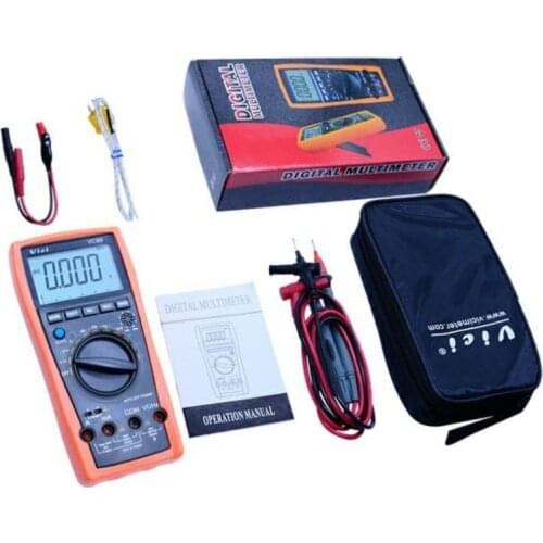 Car VICI VC99 3 6/7 Auto range digital multimeter 1000V 20A DC AC voltage current Resistance Capacitance tester