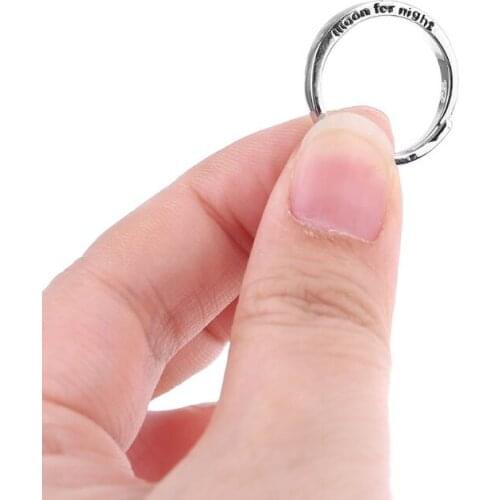 CPDD 2Pcs Sun and Moon Lover Couple Rings Set Promise Wedding Bands for Him and Her