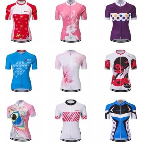 Cycling jersey Women Cycling Clothing Summer short sleeve mtb Bike Jersey Maillot Ciclismo Bicycle clothes Breathable