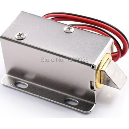 Electronic Door Lock Catch Door Gate 12V 0.6A Release Assembly Solenoid Access Control lock