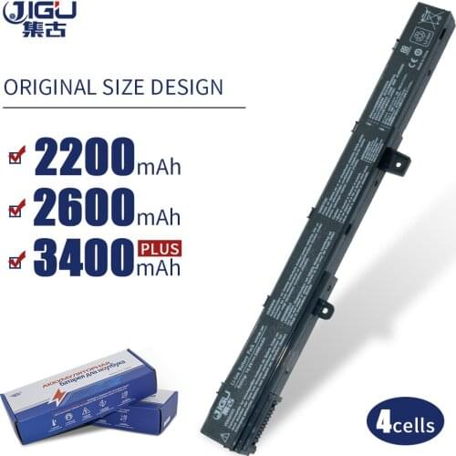 JIGU Black Replacement Battery A41N1308 A31N1319 For Asus X451CA X451 X551C Series 4Cells 14.8V