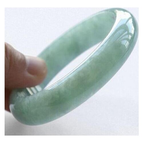Pretty chinese natural Green Bracelets high quality Green bangle Round bracelet for woman Jewelry 57-62mm
