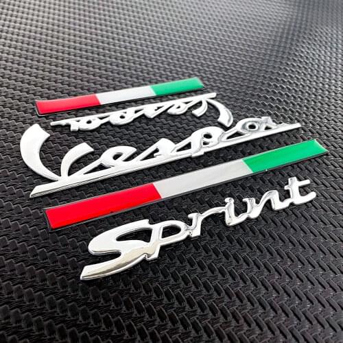 Motorcycle 3D Emblem Stickers Italy For PIAGGIO Vespa GTS300 LX125 LX150 125 150 ie Sprint Primavera 300 LX LXV Super Sticker