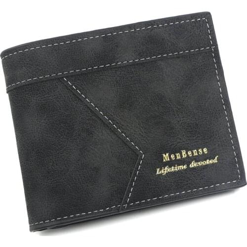 New Mens Business Wallet Vintage Short Wallets Bifold Multifunction Credit ID Card Holder Casual Purse Clutch Money Slim Wallet