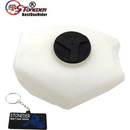 STONEDER Plastic Petrol Gas Fuel Tank For Chinese 2 Stroke 47cc 49cc Minimoto Kids Mini Moto Pocket Bike