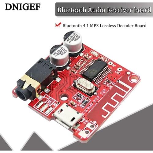 Bluetooth Audio Receiver board Bluetooth 4.1 MP3 Lossless Decoder Board Wireless Stereo Music Module 3.7-5V XY-BT-Mini