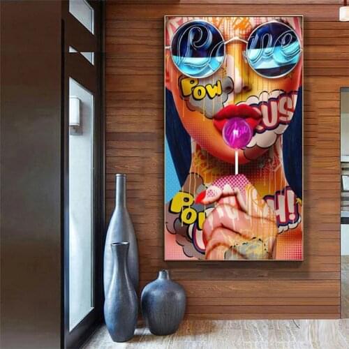 Abstract Beauty Personality Poster And Printed On Canvas Wall Painting For Bedroom Living Room Decoration Home Decor No Frame