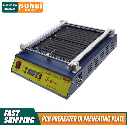 PUHUI T8280 8120 853 Infrared High Power PID Intelligent Temperature Control Heating PCB Preheating Thermostat Soldering Station