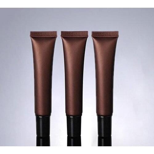 100Pcs 20ml Empty Eye Cream Tube Soft Vials Split Bottle Facial Cleanser Frosted Plastic Lotion Dispenser Makeup Tool Cosmetic