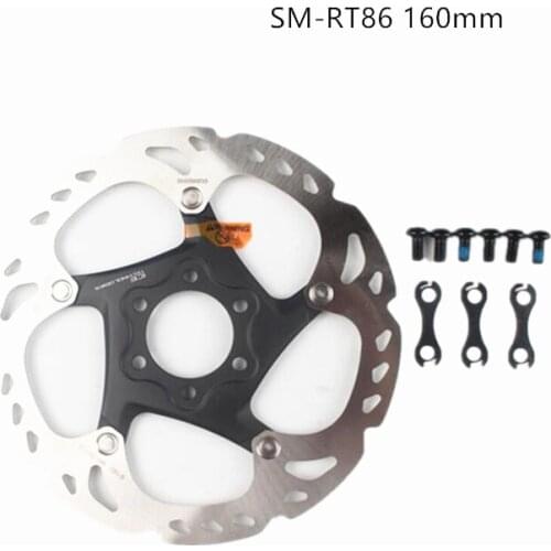 SM-RT86 RT86 Six Nails Brake Disc For MTB Disc Brake XT Six Nails Standard 160mm 180mm 203mm Brake Disc Brake Rotor