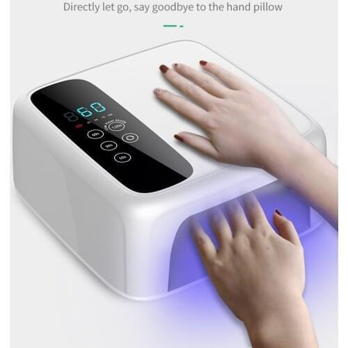 Built-in Rechargeable Battery Nail UV Lamp Professional LED UV 72W Wireless 36 LED Nail Light Cordless Manicure Nail Dryer Lamp
