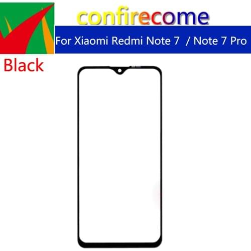 10pcs For Xiaomi Redmi Note 7 Note7 \Note 7S M1901F71 Touch Screen Front Panel Glass Lens Outer Glass For Note 7 Pro\ Note7 Pro