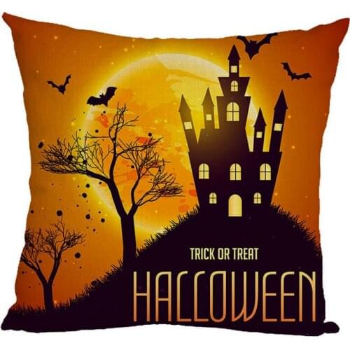 40x40cm 45x45cm Happy Halloween Pillowcase Throw Cushion Pillow Cover Printing Cushion Pillow Case Bedroom Office 20