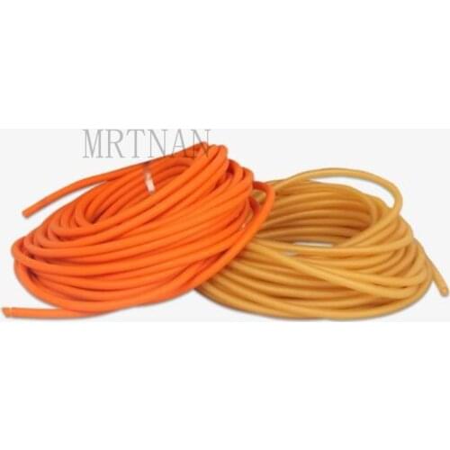 5m/10m Latex Tube 1745/2050/3060/4070/5080/6090 High Quality Rubber Outdoor Hunting Shooting Slingshot Rubber Band 2021