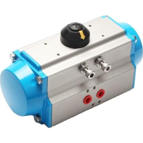 RF ACT-075S Single Acting Pneumatic Actuator Spring Return Rotary Aluminum Alloy Material for Ball Valve and Butterfly Valve