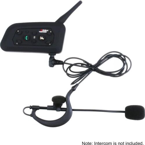 3.5mm Referee Headset Earhook Intercom Headphones for V4 V6 Accessories