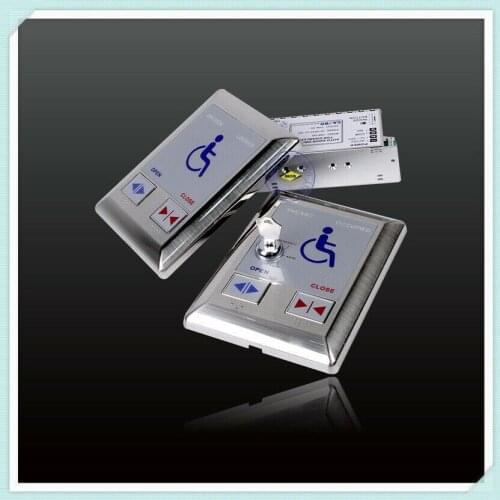 Auto-door Switch Sensor for Washroom/Restroom of Disabled Handicapped Person